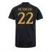Real Madrid Antonio Rudiger #22 3rd Dres 2023-24 Krátkým Rukávem